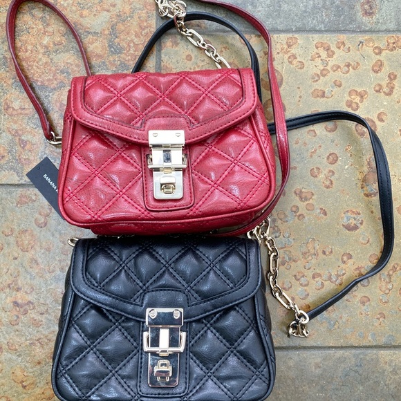 Banana Republic Mini Crossbody Bag Red NWT - Picture 8 of 8